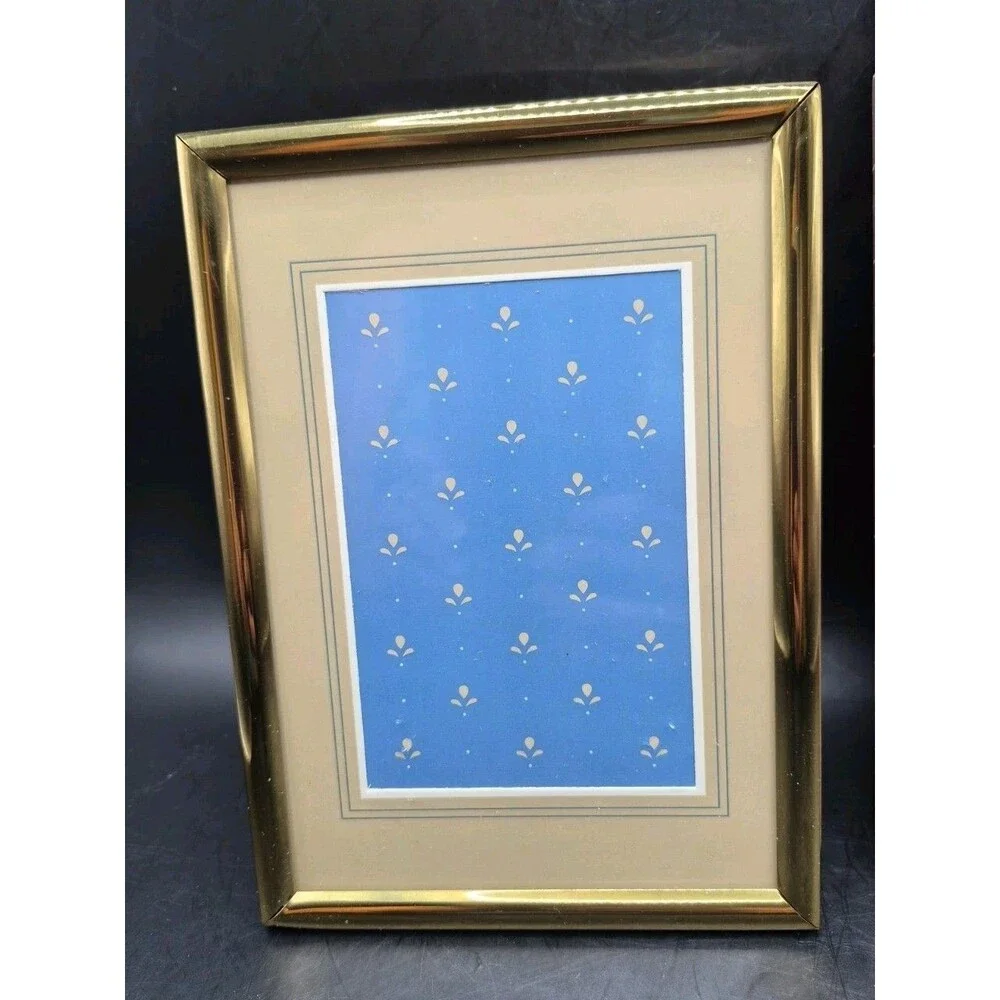 Vintage Avon Brass Picture Frame – 5x7 Inch Brass Frame –Elegant Gold Tone Frame
